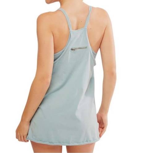 Free People NWOT  Movement Hot Shot Mini Dress - Eucalyptus - S