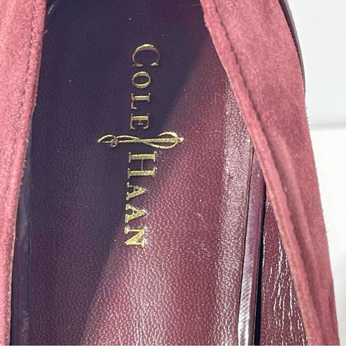 Cole Haan  Patent Leather & Suede Pumps Size 9.5B