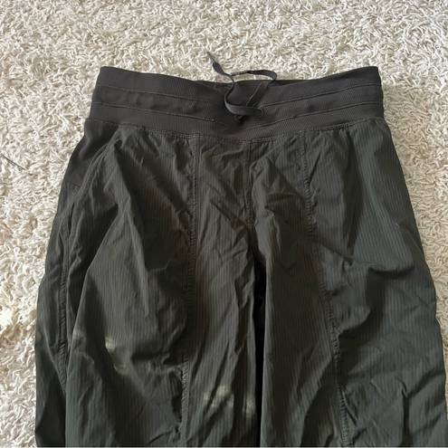 Lululemon dance studio joggers dark olive size 6