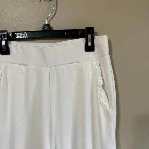 Gibson  xs white wide leg pants