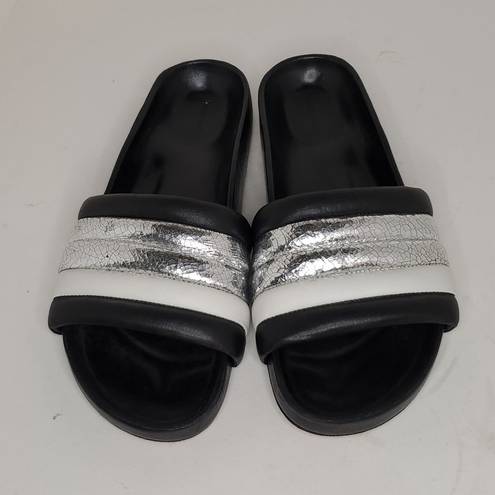 Isabel Marant ISABEL MARANTMetallic Leather Pool Slide 41