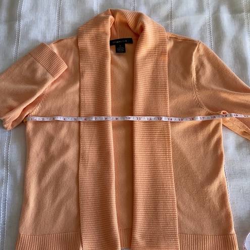 89th and Madison Soft peach  cardigan.