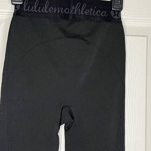 Lululemon Time Warp Compression Black Midrise 7/8 Leggings Tights Womens Size 0