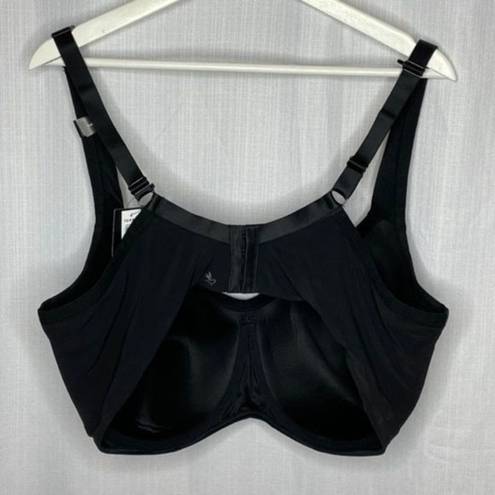 Torrid  Black Sports Bra 46DDD New‎