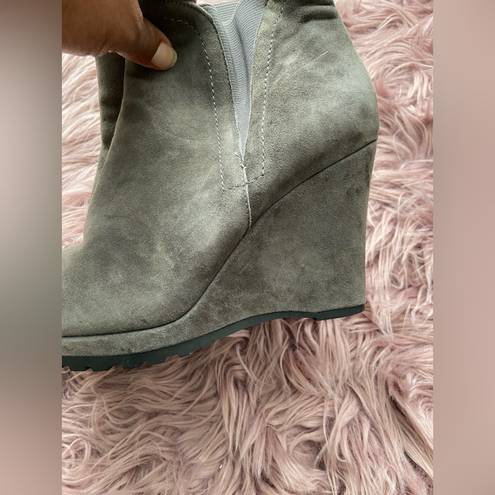 Neiman Marcus  Ankle Wedge Booties