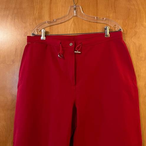 Krass&co Lauren Jeans . Ralph Lauren Red Pants Madison Ave Jeans Metal Clasp Accent 16