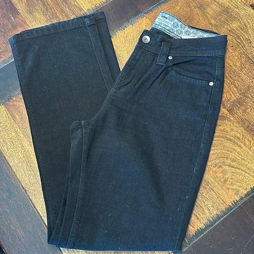 Lee  straight leg black jeans size 10