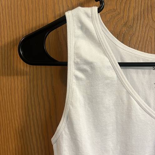 Skinny Girl Smoothers & Shapers Shape Wear Sleeveless White Tank Top Medium