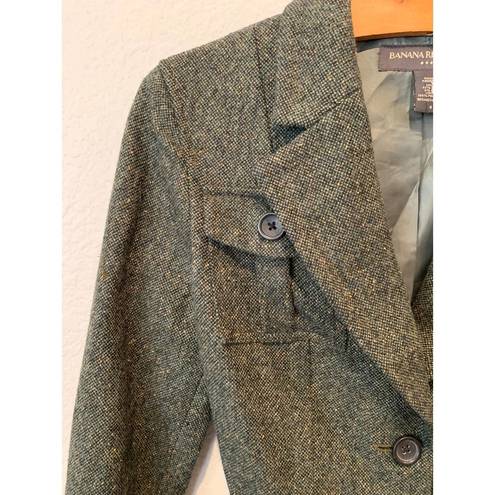 Banana Republic  wool/silk Belted Jacket (4)