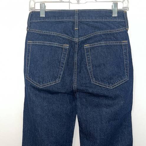 Gap NWT  High Rise Vintage Flare Stretch Denim Jeans Dark Wash 25 O Tall T