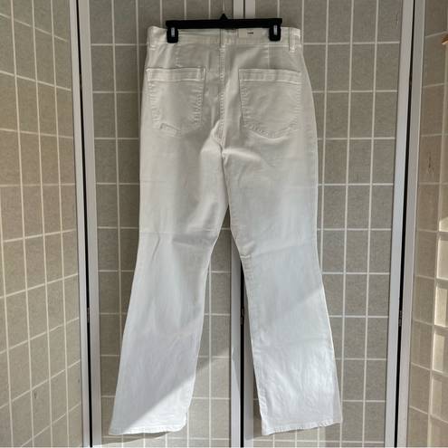 Judy Blue NWT  High waist Bootcut jeans in white size 14W JB 82279