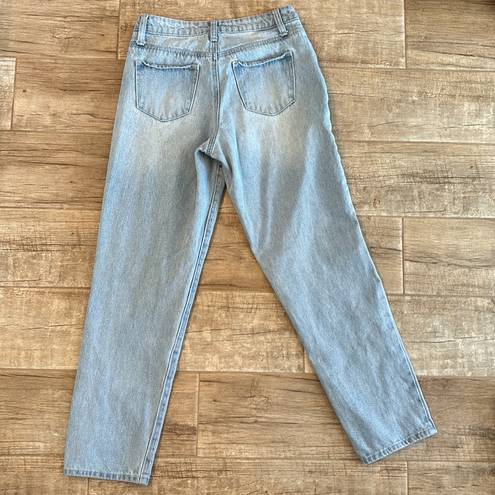 BP jeans, light denim straight leg