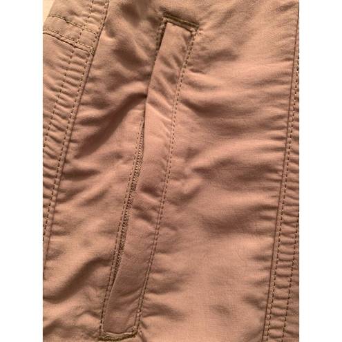 L.L.Bean  Womens Trail Skort Beige Sz XL Nylon Athleisure Vintage Casual Sporty