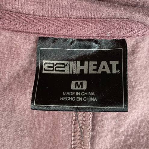 32 Degrees Heat  Sweatshirt, Mauve, Medium