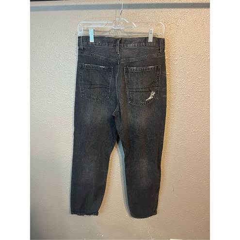 American Eagle  90s Boyfriend Jeans Size 6 Black