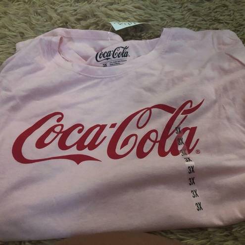 Coca-Cola Plus Size  3X Graphic Tee - Brand New