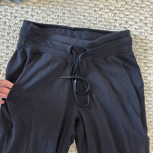 Lululemon Size 2 black  Ready To Slim-Fit High Rise Jogger - lightly worn!