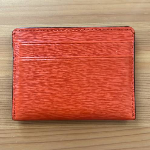 DKNY Orange Bryant Credit Card Holder