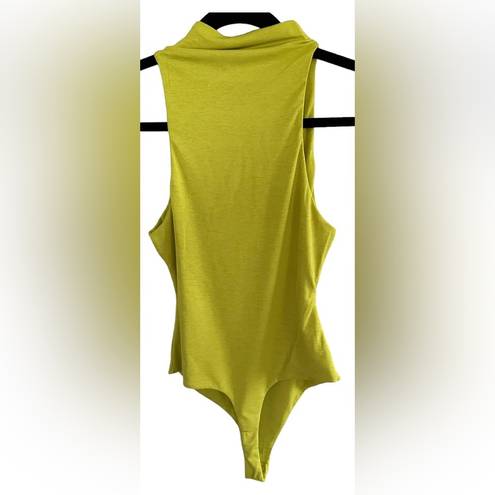 Naked Wardrobe | Sleeveless Mock Neck Bodysuit| Size M