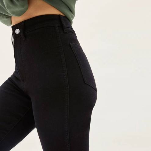 Everlane NWT  The Way-High Clean Front Skinny Jean in Black - Size 25