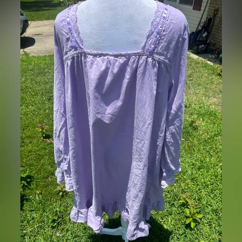 Krass&co Vintage Peasant Style Babydoll Nightgown Sleep Shirt Sz 2X 26-28 by dreams .