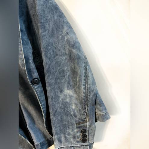 Coldwater Creek Bleached Jean Jacket