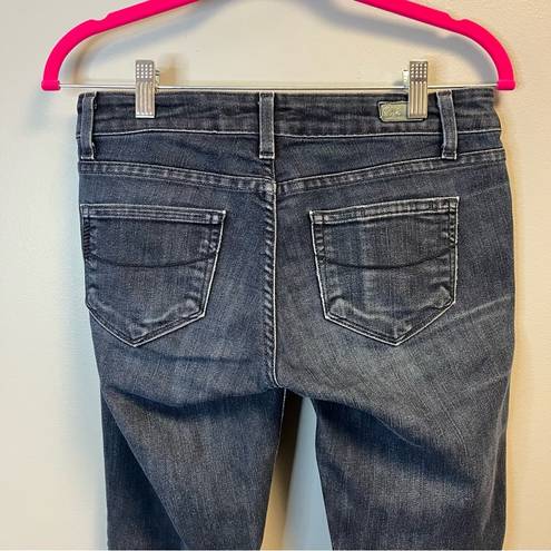 Paige  Skyline Bootcut Denim Mid-Rise Medium Wash Jeans Sz 26 EUC