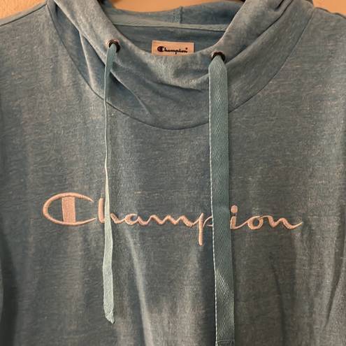 Champion  Baby Blue Lightweight Hoodie