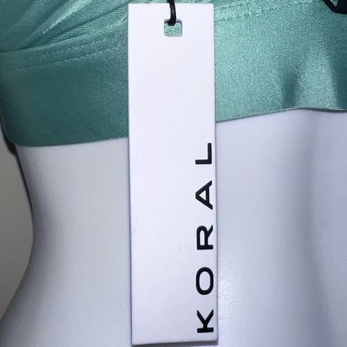 Koral  Flash Sportsbra in Aquamarine