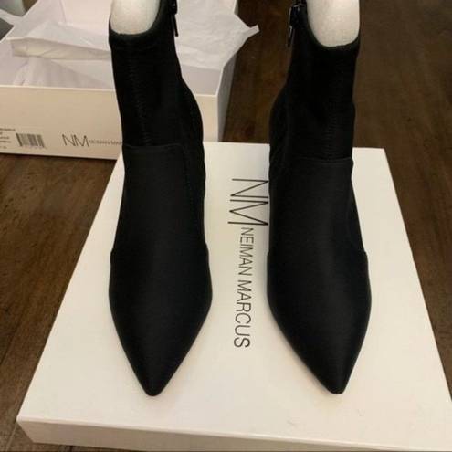 Neiman Marcus  Post Nylon Pointed Booties