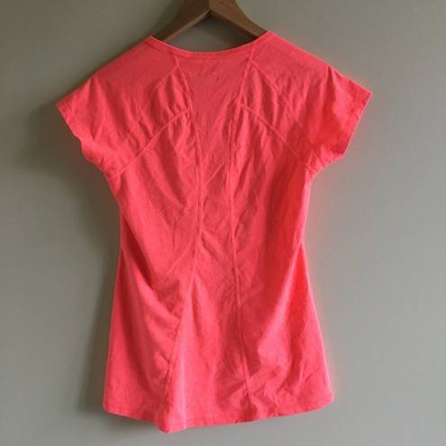 Zella Z By  Favorite Tee Coral Short Sleeve Size S