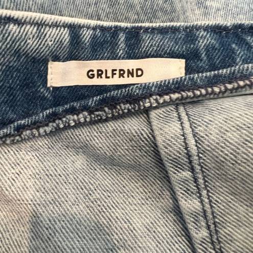 GRLFRND  Twiggy Denim Mini Skirt