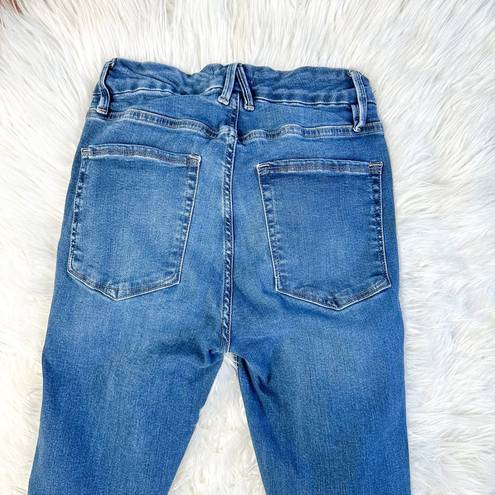 Good American  Jeans Good Waist Crop Jean Blue 331