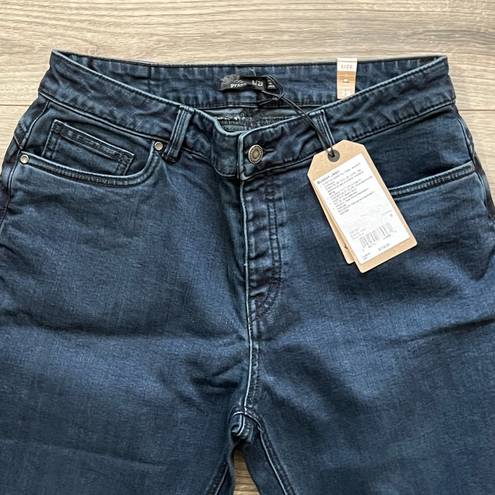 prAna NWT  Women’s Buxton Boyfriend Fit Jeans In Dark Wash Denim Deep Blue | 8/29