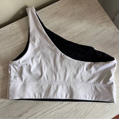 Fabletics  Harlow One Shoulder Reversible Sports Bra Size Large