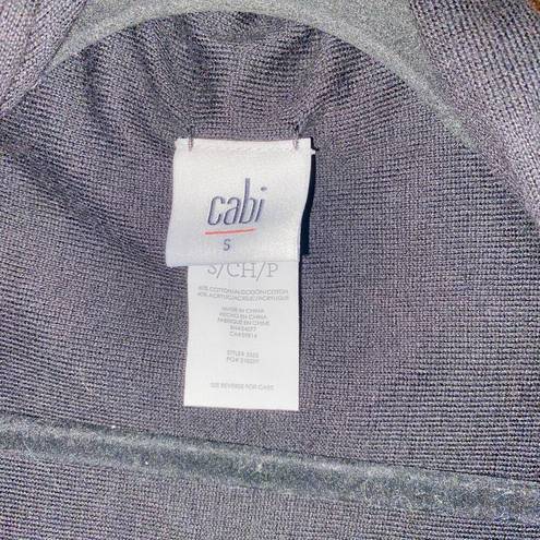 CAbi  Black Winsome Open Front Cardigan Sweater Women's Size Small 3355