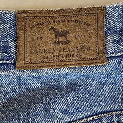 Krass&co Lauren Jeans . Ralph Lauren Womens Sz 14W Straight Leg medium wash Jean