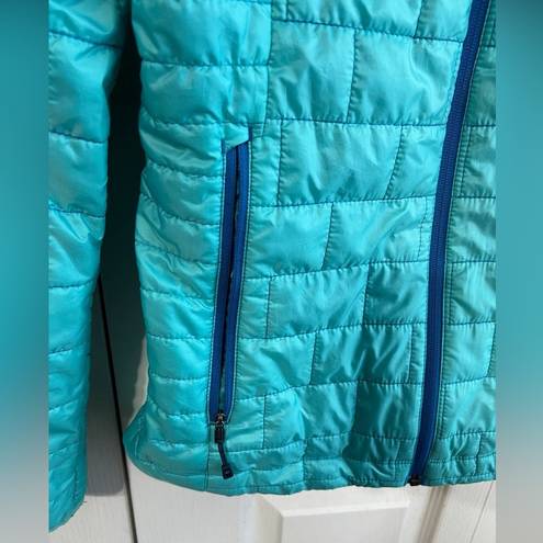 Patagonia  light blue quilted nano puffer jacket size XS