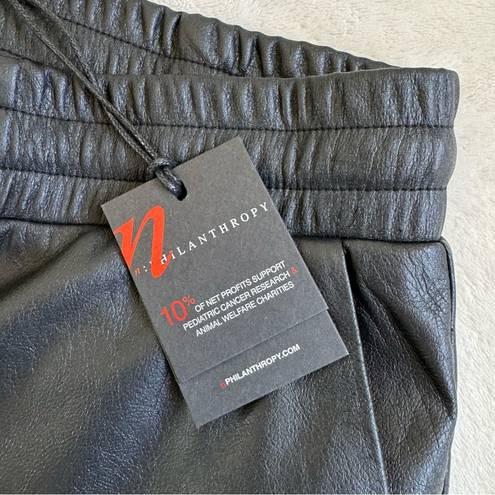 n:philanthropy Scarlett Faux Leather Jogger Pants In Black