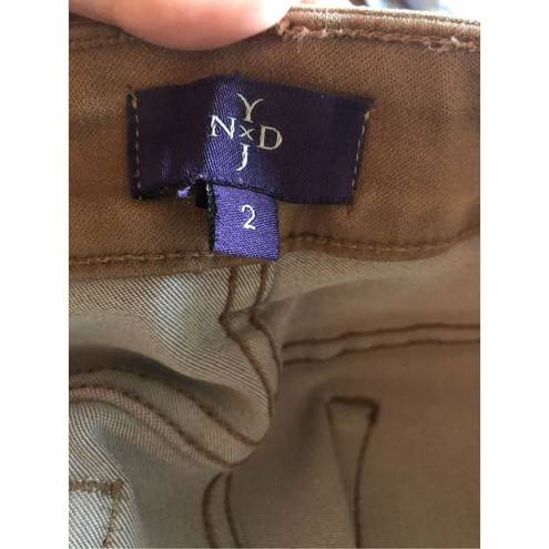 NYDJ  Tan Legging Pants - size 2