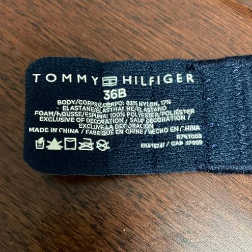 Tommy Hilfiger Navy Blue Bra 36B