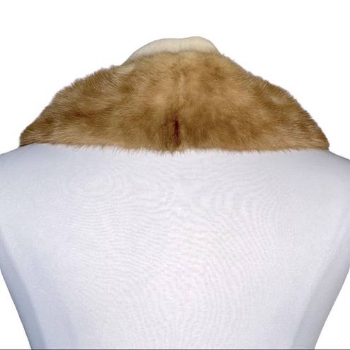 Krass&co VINTAGE FUR Pillbox Hat & Fur/Cashmere Collar G. Fox & . Hartford CT