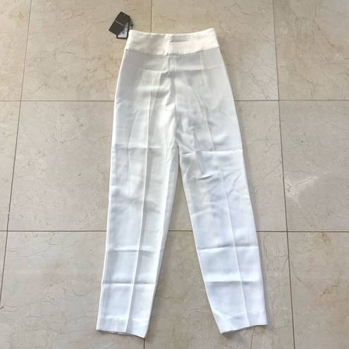 Emporio Armani  NWT $875 Bianca Caldo Pants Sz EU38