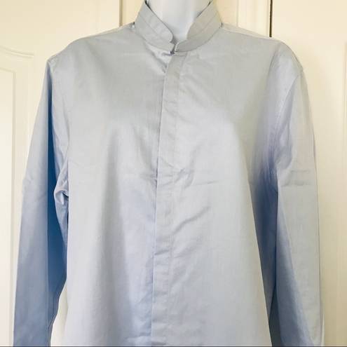 The Kooples  fitted women’s‎ blue button down shirts size L