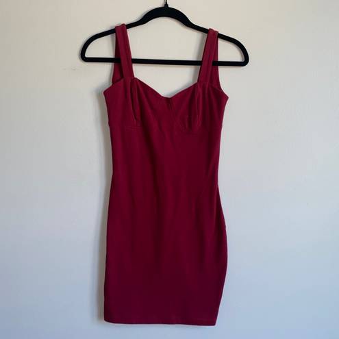 Charlotte Russe Open Back Bodycon Dress