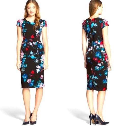 Betsey Johnson  Floral Fitted Dress