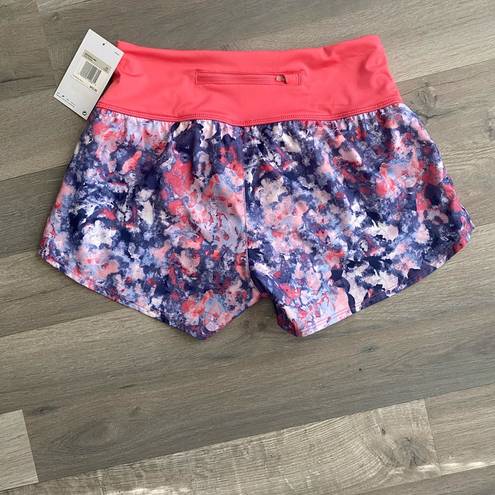 Nike Women’s Size XSmall Essential Swim Board Shorts Pink And Purple MSRP $62
