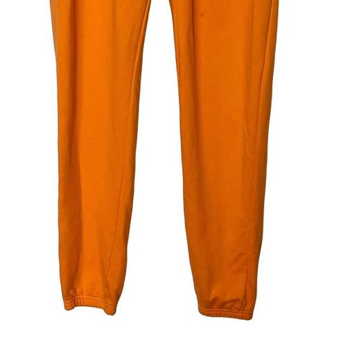 Outdoor Voices  Nimbus Sweatpants Classic Cotton Heavyweight Orange Womens Sz XS