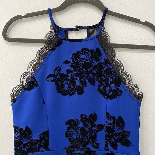 Trixxi Blue Women Dress Sleeveless Size M Cocktail dress