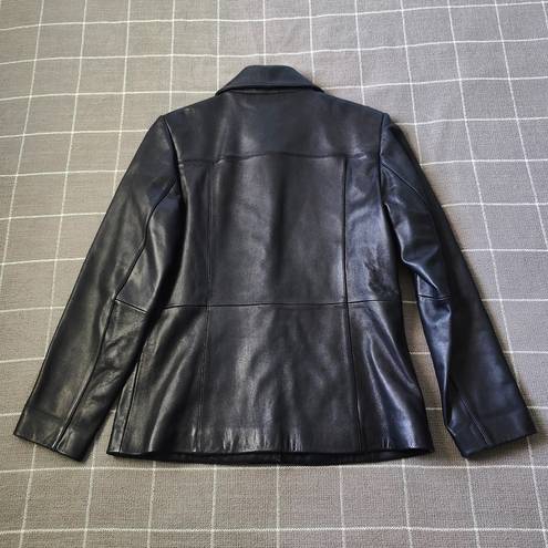 Liz Claiborne Vtg 90s  Leather Jacket